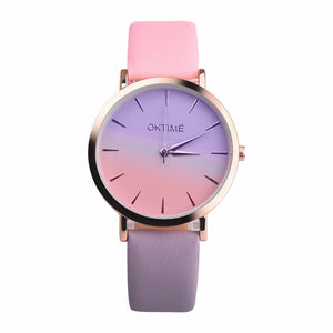 Round Pink Women's Watches