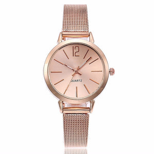 Fashion Steel-Silver-Gold Women's Watches
